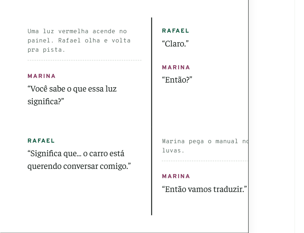 Página de referência de luzes do painel